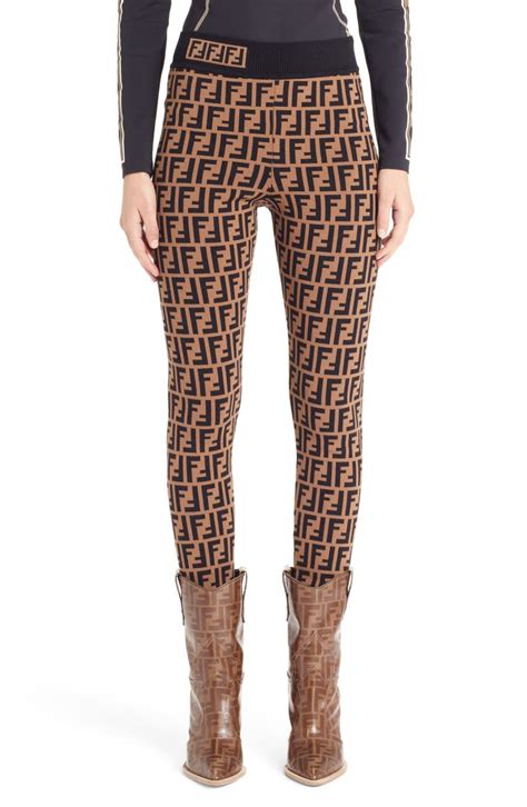 fendi leggings rot|fendi leggings set.